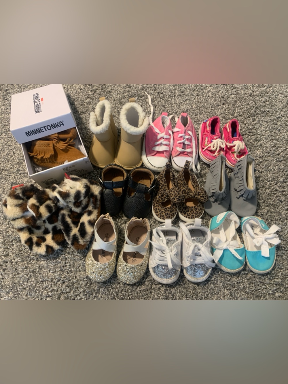 Infant girl shoe bundle